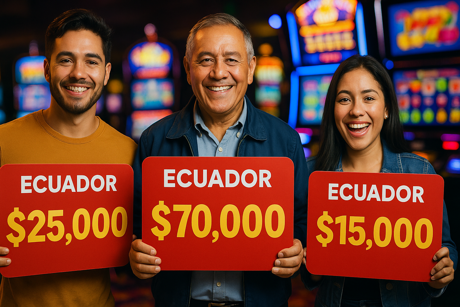Top 3 de los mayores ganadores